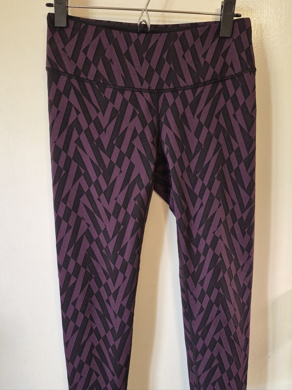 Lucy Activewear Multi Purple Geo Print Studio Hatha Leggings